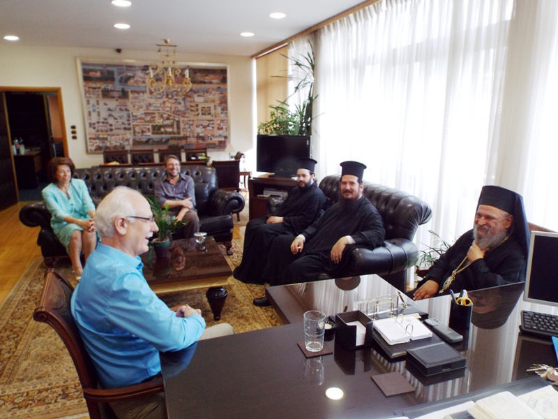 Ευχές στον δήμαρχο Λαρισαίων για την ονομαστική του εορτή